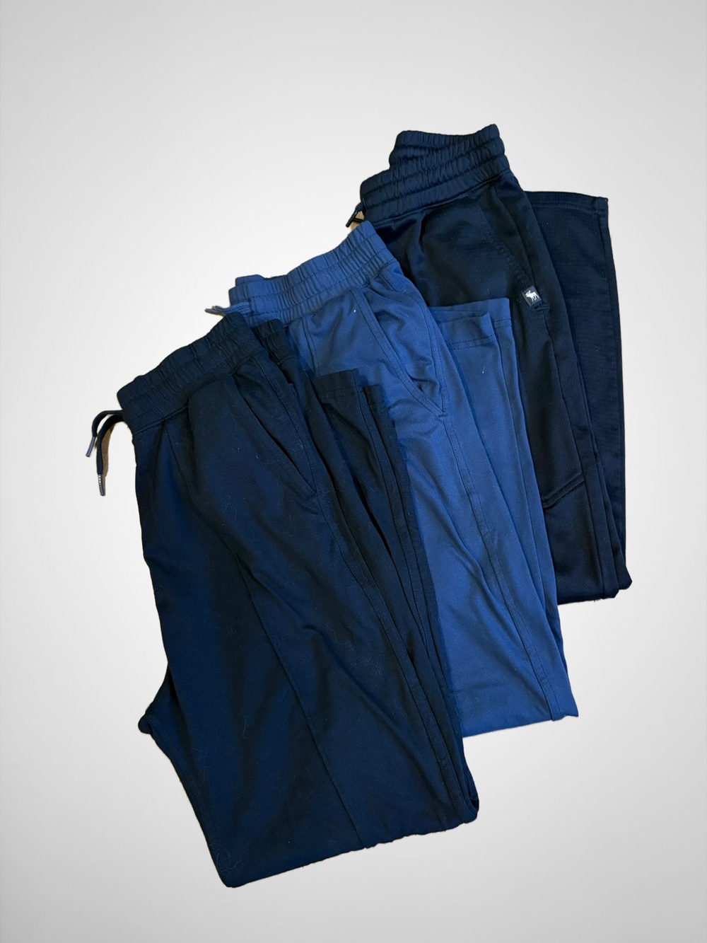 abercrombie kids Navy and Blue Jogger Sweatpants Set